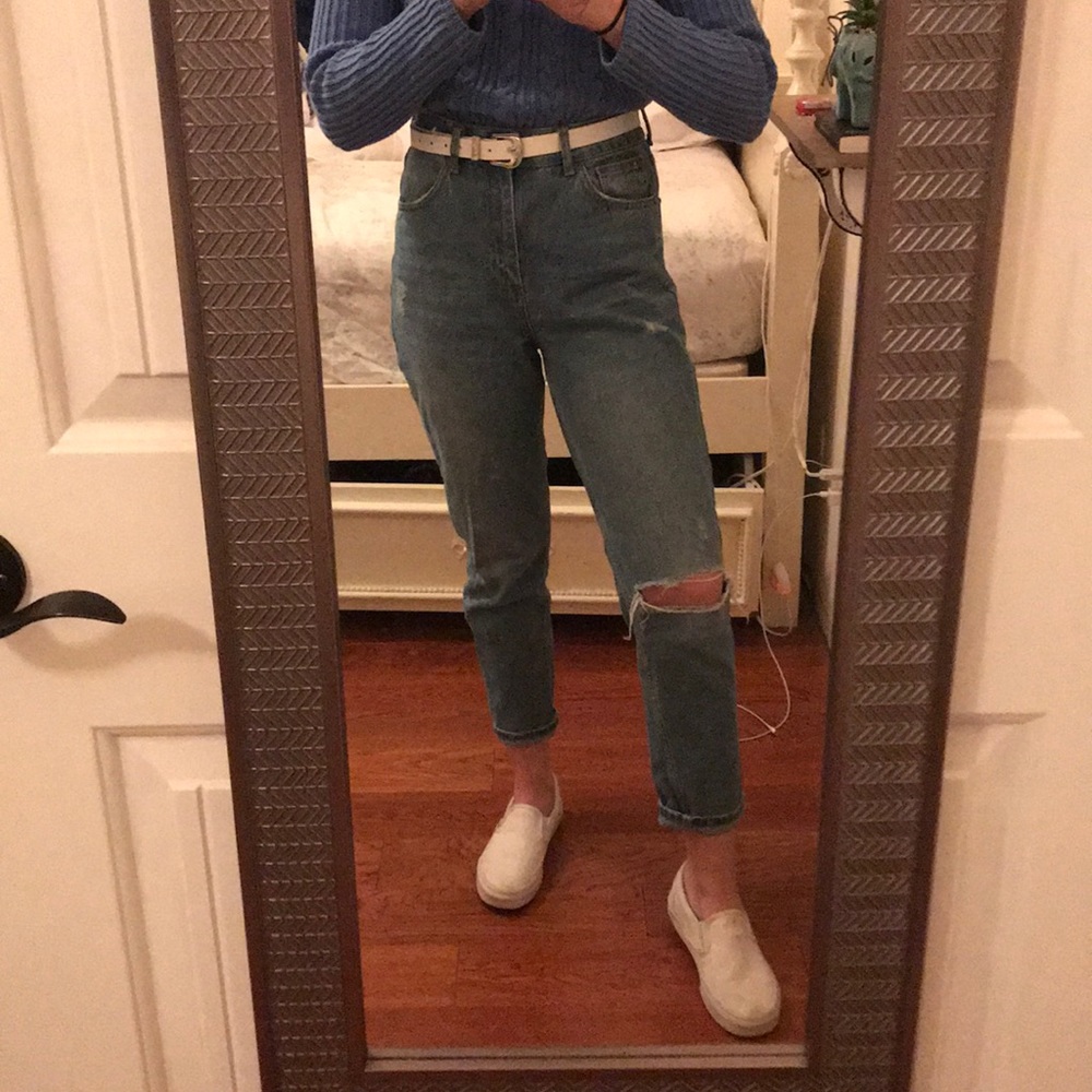 Topshop mom jeans!